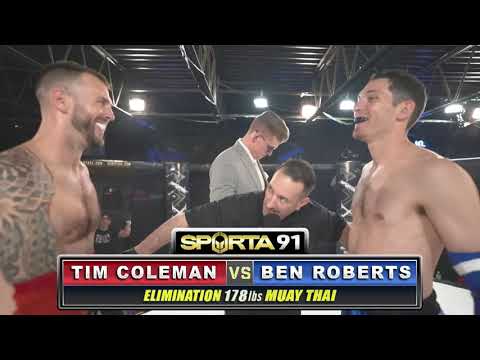 Sparta 91-Tim Coleman vs Ben Roberts