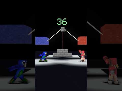 Ayush vs Ekta More | Who Will Win? 💙❤️ #minecraft #shorts