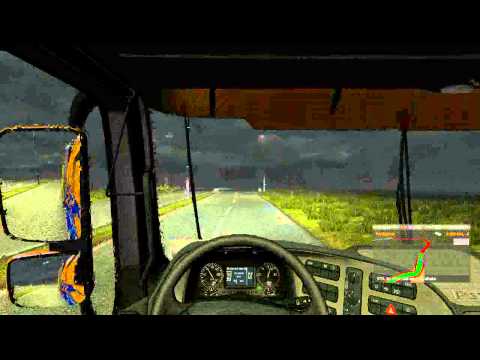 Euro Truck Simulator 2 Mercedes Actros Groningen - Carlisle