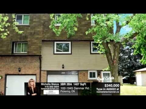 102-1945 Denmar Rd, Pickering Townhouse For Sale