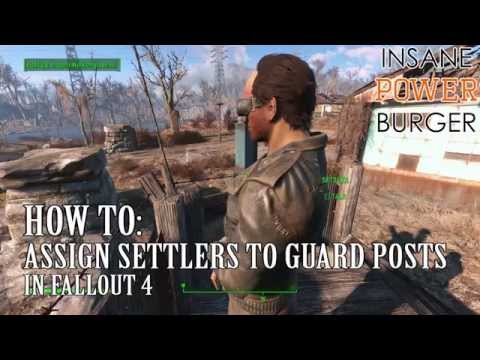 How to Assign Settlers to Guard Posts & Towers in Fallout 4