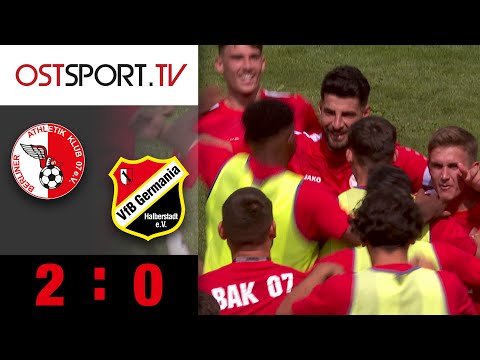 Der BAK ist Tabellenführer: Berliner AK - Halberstadt 2:0 | Regionalliga Nordost