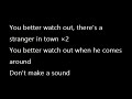 Toto Stranger In Town Lyrics
