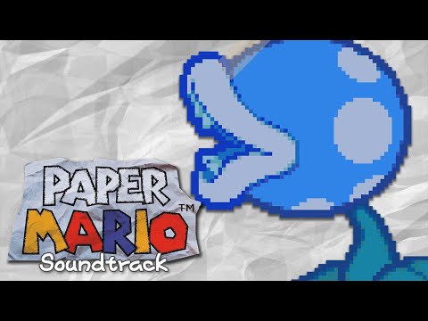 Over Shiver Mountain - Paper Mario
