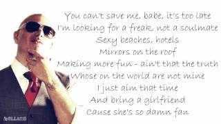 Sexy Beaches Pitbull ft Chloe Angelides (Lyrics)