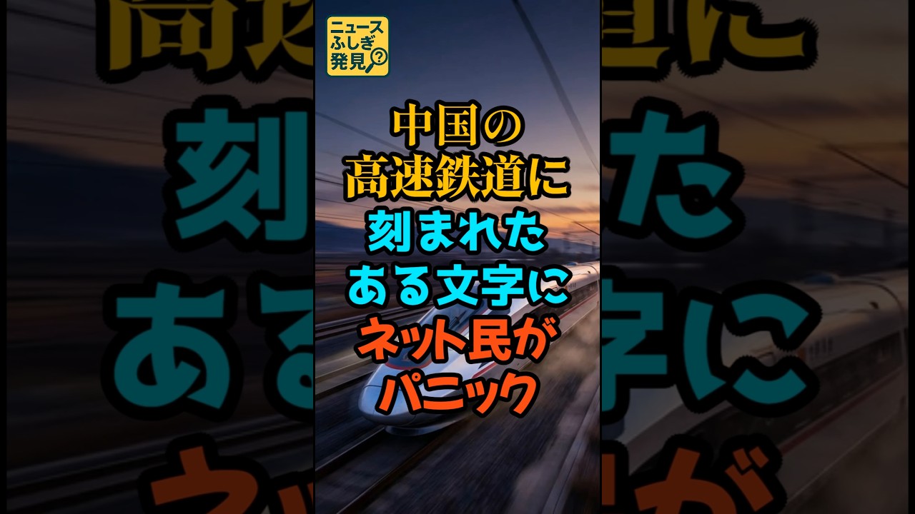 【衝撃】中国高速鉄道の洗面台に「日本語」が…？消せない刻印が物語る技術の真実