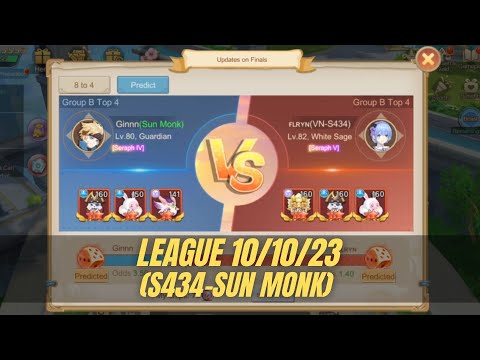 League (10/10/23) [S434-Sun Monk] - Cloud Song