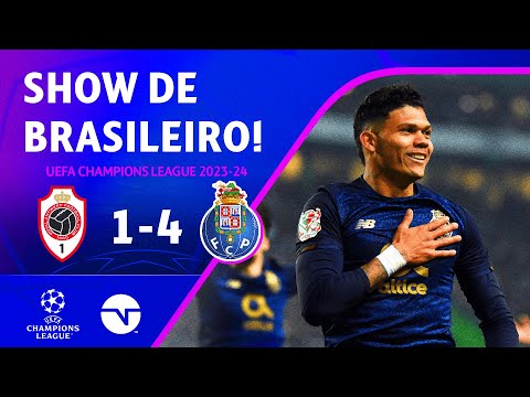 Gols e lances de Antwerp x Porto