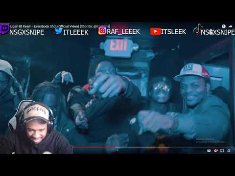HE WALK ON THIS SugarHill Keem - Everybody Shot (Official Video)  REACTION 🔥🔥🔥