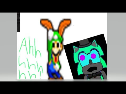 lets play FNAF Luigi fan basics