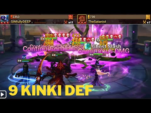 Try hard on last S9 G3 Siege. 9 Kinki Def. Summoners War