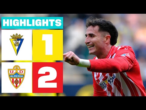 CÁDIZ CF 1 - 2 UD ALMERÍA | RESUMEN LALIGA HYPERMOTION