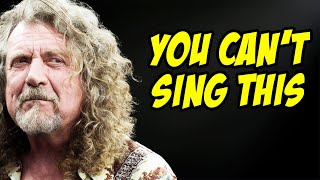 The 3 CRAZIEST Robert Plant vocal lines