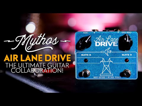 Mythos Pedals & Novo Guitars Air Lane Drive - Dual Overdrive - Really Red image 3