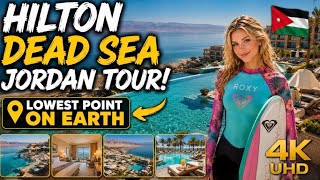 Inside Hilton Dead Sea Jordan! 🇯🇴 Walk Tour 4K