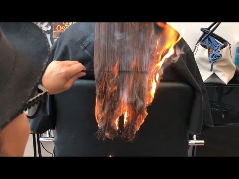 California Hair Stylist Sets Client's Hair on Fire to Get Rid of Split Ends