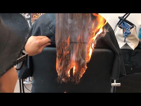 California Hair Stylist Sets Client's Hair on Fire to...