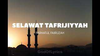 Download lagu SELAWAT TAFRIJIYYAH - FARHATUL FAIRUZAH mp3 Download lagu SELAWAT TAFRIJIYYAH - FARHATUL FAIRUZAH mp3