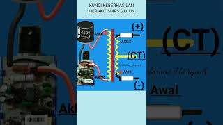Download lagu SMPS GACUN | KUNCI KEBERHASILAN MERAKIT POWER SUPPLY PENGGANTI TRAFO #shorts mp3