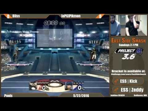 ESS Monthly #1: Bliss (Shiek) Vs Stefiroth (Marth) - Pools - Project M