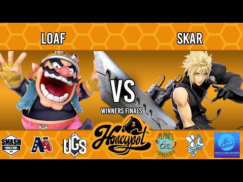 Honeypot 3: Fight For The Bees  -  Winners Finals  -  loaf(Wario) Vs. Skar(Cloud)