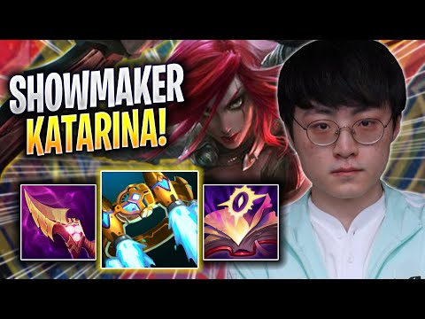 SHOWMAKER DOMINATING KATARINA WITH NEW BUFFS! - DK ShowMaker Plays Katarina MID vs Zoe!