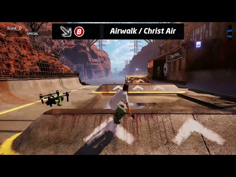 Air Walk the Hydrophobic Gap - Downhill Jam - Tony Hawk's Pro Skater 1 + 2