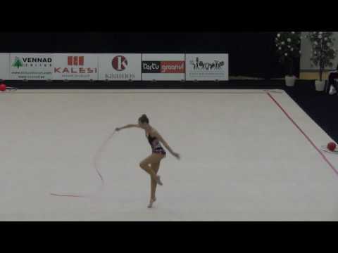 Carmen Marii Aesma hüpits Eesti  MV 2016 junior all around