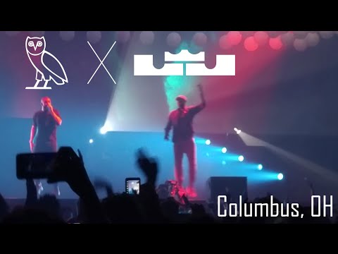 LeBron James performs POP STYLE with DRAKE in COLUMBUS