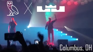 LeBron James performs POP STYLE with DRAKE in COLUMBUS