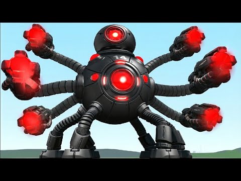 I Just Built the ULTIMATE Omnidroid V.14 Robot in Garry's Mod