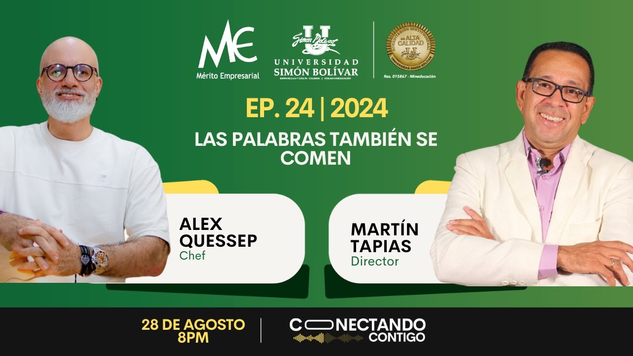 EP 24 | 2024: ALEX QUESSEP: "LAS PALABRAS TAMBIÉN SE COMEN"