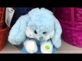 Here Comes Peter Cottontail Singing Blue Bunny Rabbit Spring Easter Toy Video