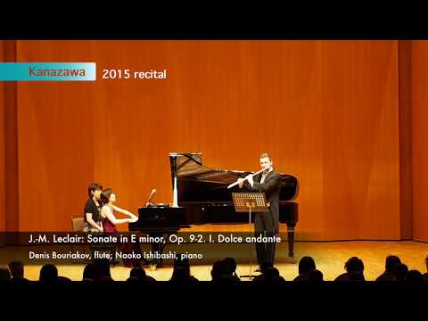 J. M. Leclair: Flute sonata in E minor, Op. 9, No. 2