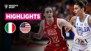 Italien - USA | FIBA FRAUEN BASKETBALL-WM 2026 | MAGENTA SPORT