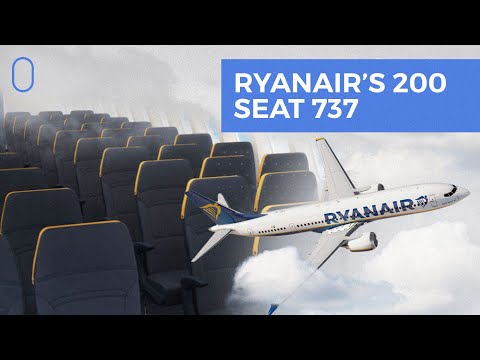 A Look At Ryanair’s Crazy 200 Seat Boeing 737