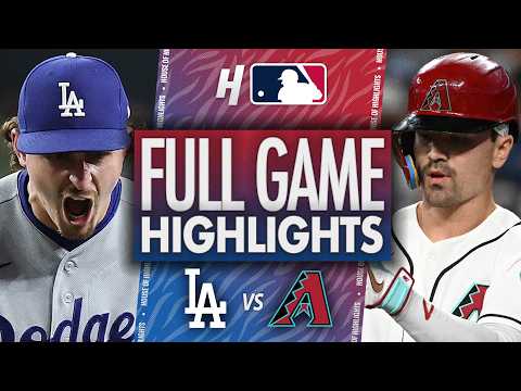 애리조나 VS LA다저스 3:2 MLB 스포츠하이라이트