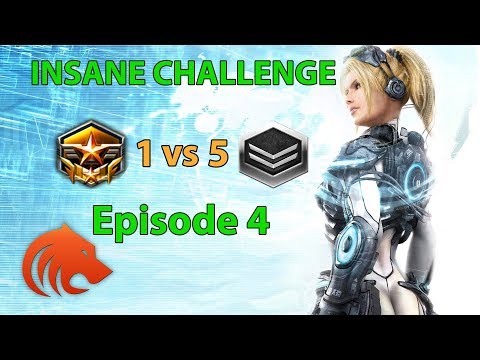 StarCraft 2: Grandmaster 1 vs 5 Silver Players - INSANE CHALLENGE Episode 4