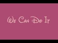 Disney Cinderella We Can Do It Lyrics
