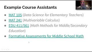 Digital Course Assistants for Mathematics and Math Education - by Daniel Jackson