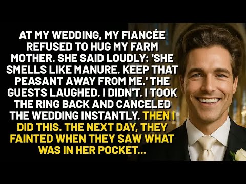 My Fiancée Mocked My Farm Mother In Front Of 260 People At My Wedding Next Day, Their World...