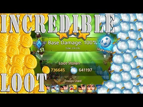 Cloud Raiders - Incredible Loot/ 1.5 Million in 1 Attack