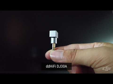 DD ddHiFi DJ30A 3.5mm Single-Ended Female to 4.4mm Balanced Male Adapter