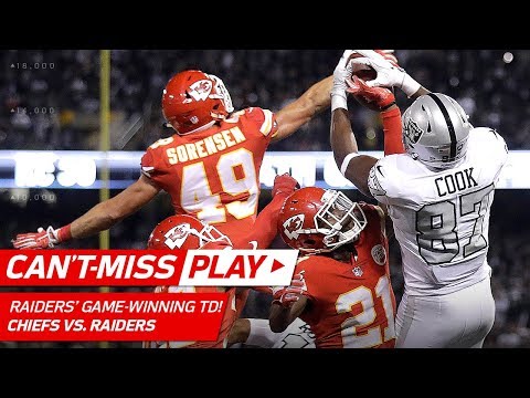 A Series of Unbelievable Plays Cap Off Raiders' Game-Winning TD Drive! | Can't-Miss Play | NFL Wk 7