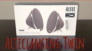 Review of Altec Lansing Twin Bluetooth Speaker. Tws speakers.