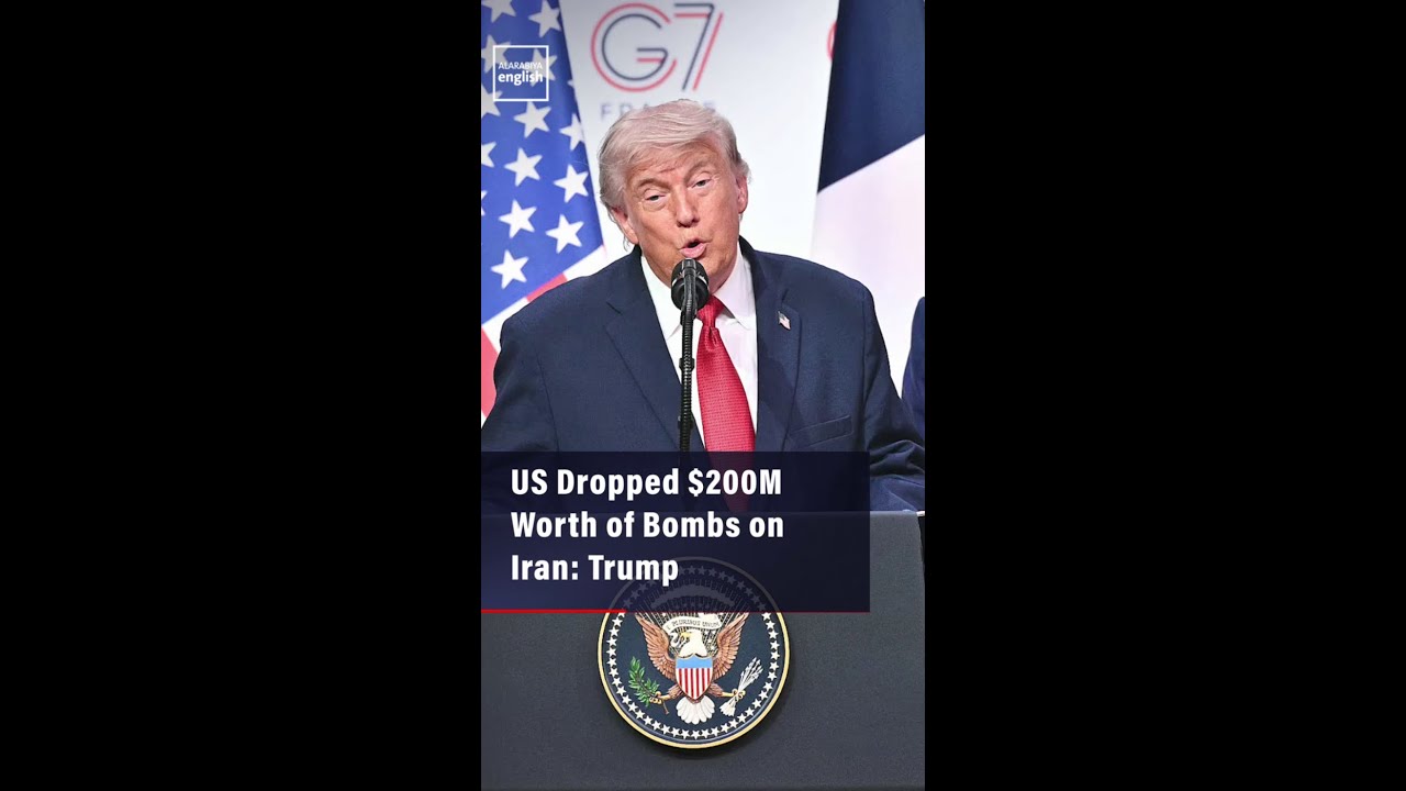 Video | US Dropped $200M Worth of Bombs on Iran: Trump