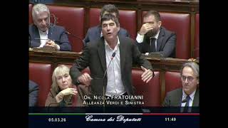 FRATOIANNI: “VOI CI STATE PORTANDO IN GUERRA, MELONI DOV’È? VENGA A RIFERIRE”