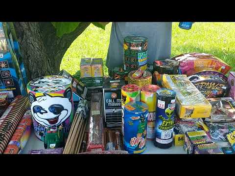 Fireworks Haul from The Fireworks Super Store $800 in Fireworks