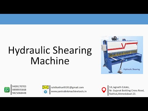 Hydraulic Shearing Machine