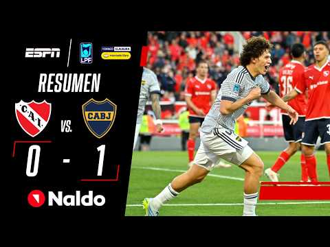 GOL AGÓNICO DE JAGGER HERRERA PARA EL TRIUNFO XENEIZE | Independiente 0-1 Boca Juniors | RESUMEN